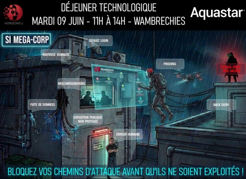 Déjeuner Technologique Aquastar x Horizon3.ai